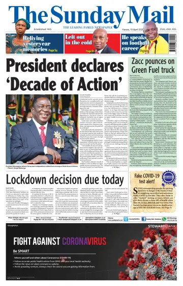 The Sunday Mail (Zimbabwe) - 19 Apr 2020