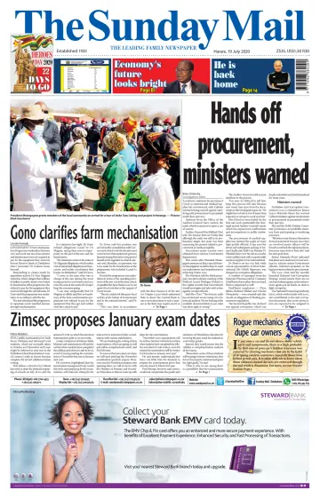 The Sunday Mail (Zimbabwe) - 19 Jul 2020