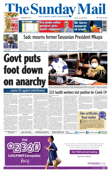 The Sunday Mail (Zimbabwe) - 26 Jul 2020