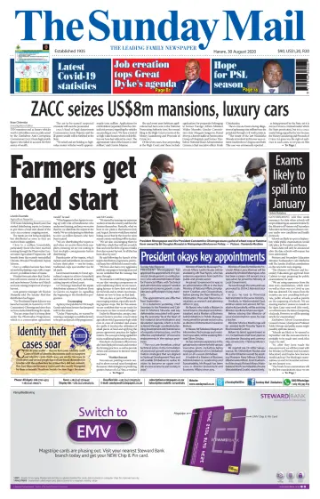 The Sunday Mail (Zimbabwe) - 30 Aug 2020