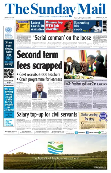 The Sunday Mail (Zimbabwe) - 27 Sep 2020