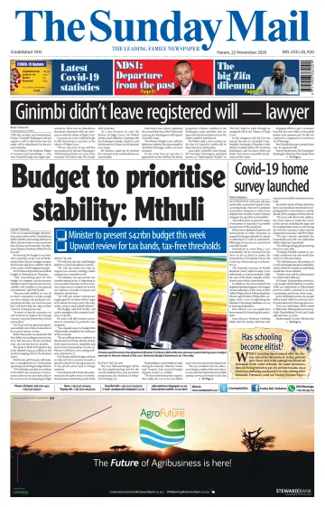 The Sunday Mail (Zimbabwe) - 22 Nov 2020