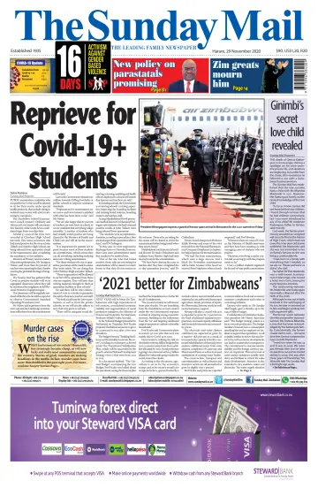 The Sunday Mail (Zimbabwe) - 29 Nov 2020