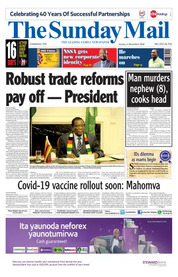 The Sunday Mail (Zimbabwe) - 6 Dec 2020
