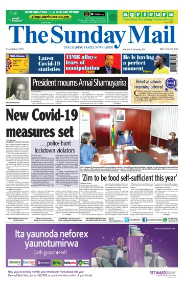 The Sunday Mail (Zimbabwe) - 3 Jan 2021