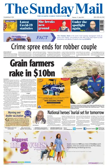 The Sunday Mail (Zimbabwe) - 11 Jul 2021