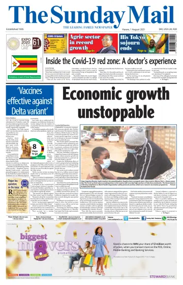 The Sunday Mail (Zimbabwe) - 1 Aug 2021