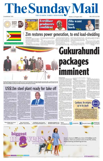 The Sunday Mail (Zimbabwe) - 22 Aug 2021