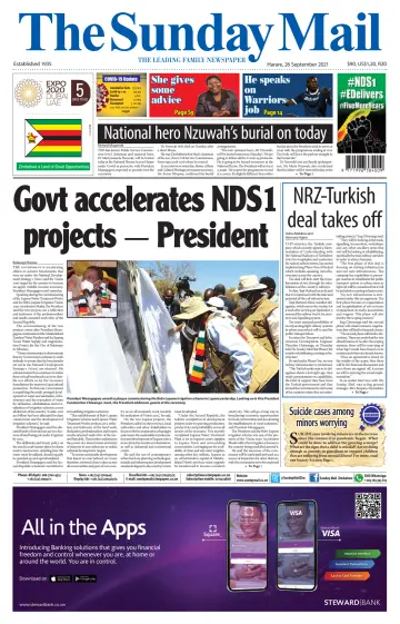 The Sunday Mail (Zimbabwe) - 26 Sep 2021