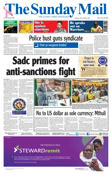 The Sunday Mail (Zimbabwe) - 24 Oct 2021