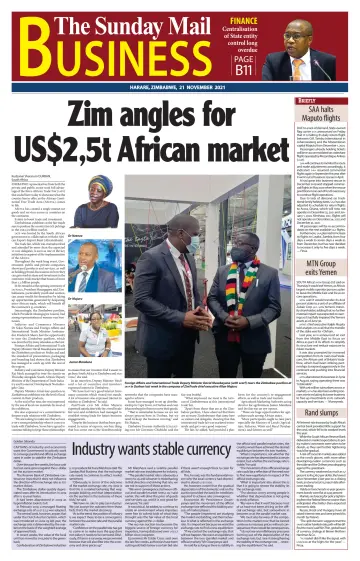 The Sunday Mail (Zimbabwe) - 21 Nov 2021
