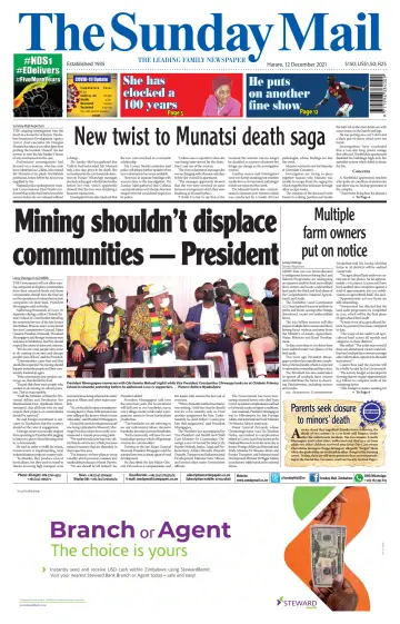 The Sunday Mail (Zimbabwe) - 12 Dec 2021