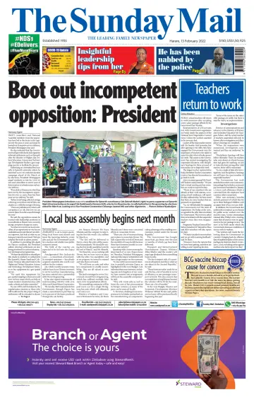 The Sunday Mail (Zimbabwe) - 13 Feb 2022