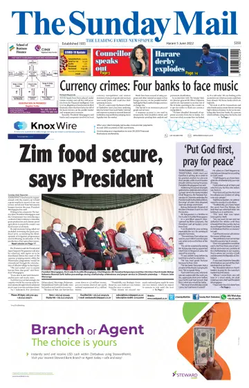 The Sunday Mail (Zimbabwe) - 5 Jun 2022