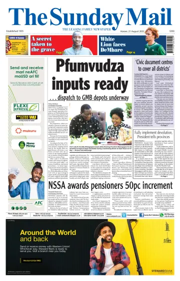 The Sunday Mail (Zimbabwe) - 21 Aug 2022