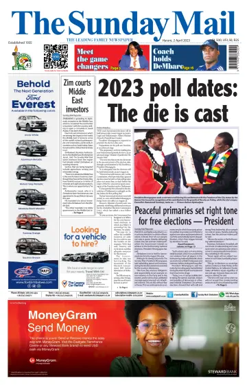 The Sunday Mail (Zimbabwe) - 2 Apr 2023
