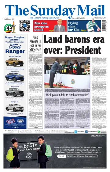 The Sunday Mail (Zimbabwe) - 23 Apr 2023