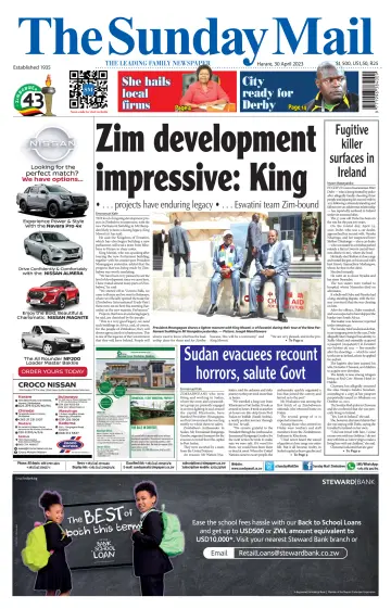 The Sunday Mail (Zimbabwe) - 30 Apr 2023