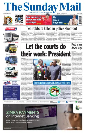 The Sunday Mail (Zimbabwe) - 30 Jul 2023
