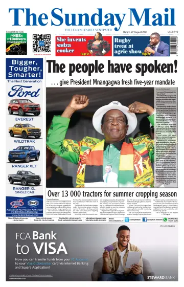 The Sunday Mail (Zimbabwe) - 27 Aug 2023