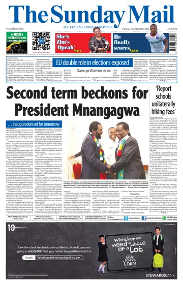 The Sunday Mail (Zimbabwe) - 3 Sep 2023