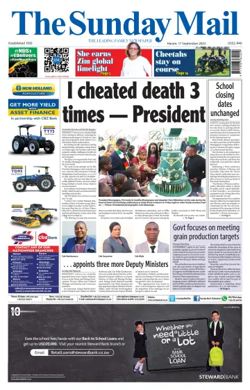 The Sunday Mail (Zimbabwe) - 17 Sep 2023