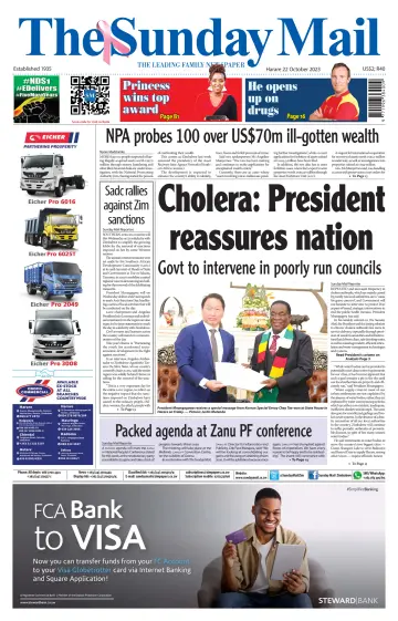 The Sunday Mail (Zimbabwe) - 22 Oct 2023
