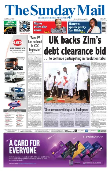 The Sunday Mail (Zimbabwe) - 28 一月 2024