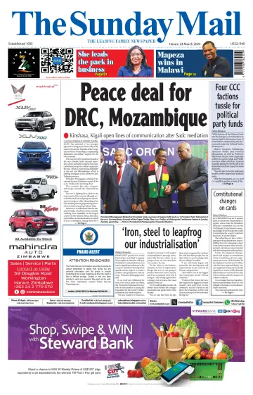The Sunday Mail (Zimbabwe) - 24 Márta 2024