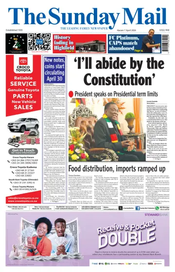 The Sunday Mail (Zimbabwe) - 07 四月 2024