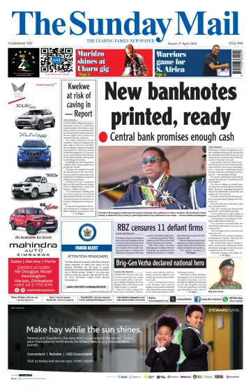 The Sunday Mail (Zimbabwe) - 21 4月 2024