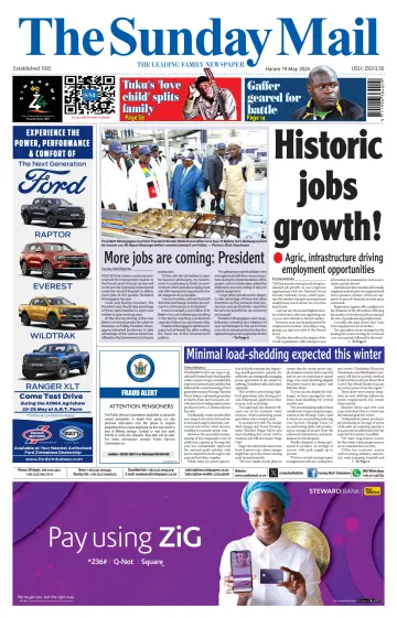 The Sunday Mail (Zimbabwe) - 19 mai 2024