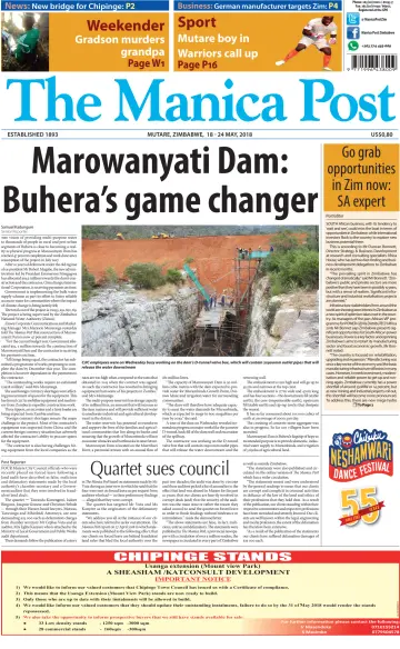The Manica Post - 18 May 2018