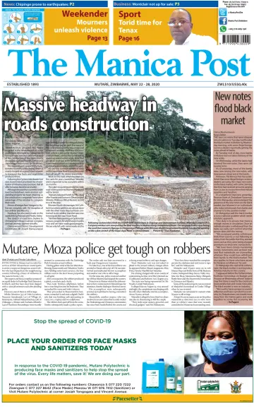 The Manica Post - 22 May 2020