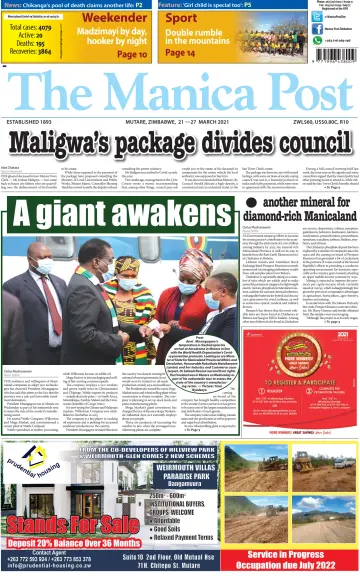 The Manica Post - 21 May 2021