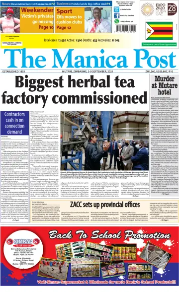 The Manica Post - 3 Sep 2021