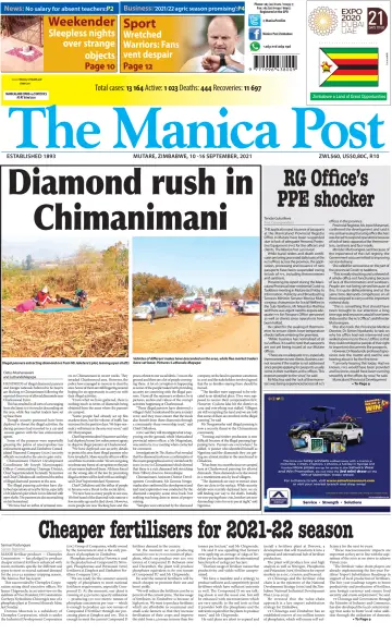 The Manica Post - 10 Sep 2021