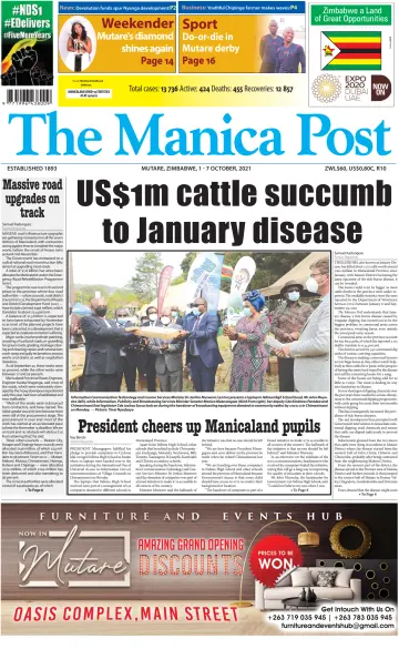 The Manica Post - 1 Oct 2021