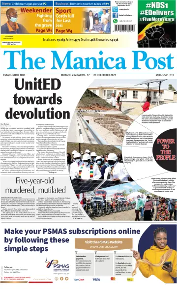 The Manica Post - 17 dic 2021