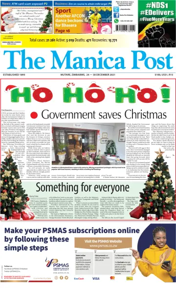 The Manica Post - 24 dic 2021