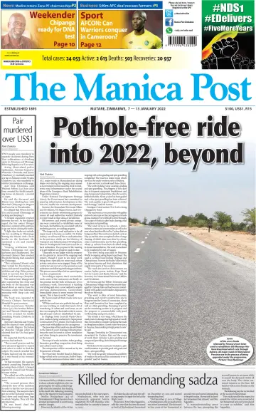 The Manica Post - 7 Jan 2022