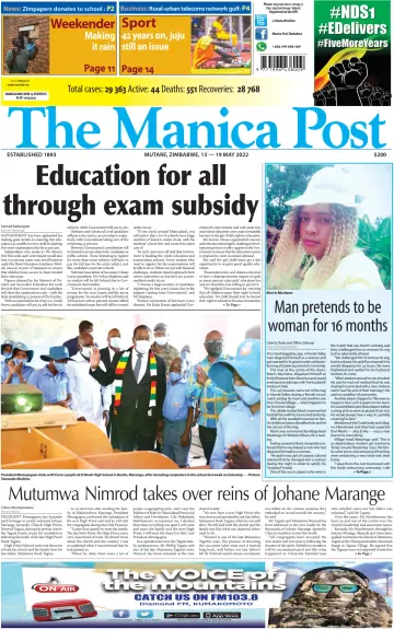 The Manica Post - 13 May 2022