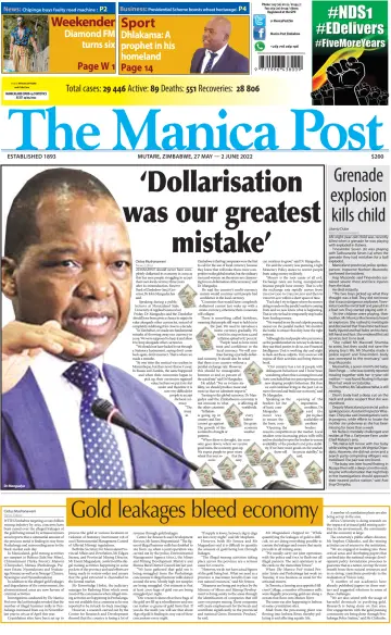 The Manica Post - 27 May 2022