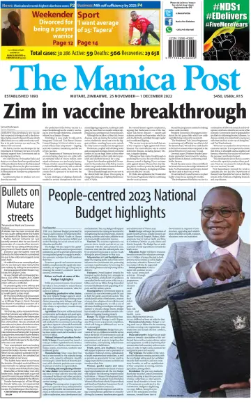 The Manica Post - 25 nov 2022