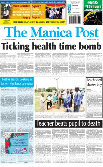 The Manica Post - 23 dic 2022