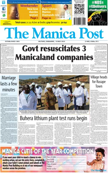 The Manica Post - 19 May 2023