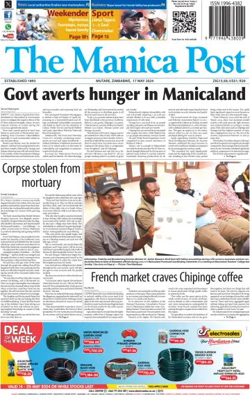 The Manica Post - 17 Mai 2024