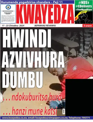 Kwayedza - 17 Mai 2024