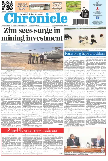 Chronicle (Zimbabwe) - 24 Jan 2024