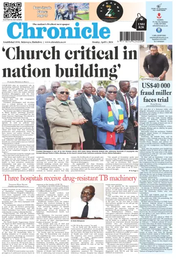 Chronicle (Zimbabwe) - 01 4月 2024